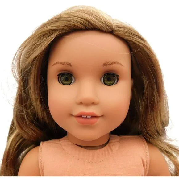 American Girl GOTY Lea 18" Doll with Meet Outfit and Book Retired 2016 - Picture 5 of 9